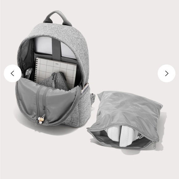 Dagne Dover Medium Dakota Neoprene Backpack NWT Laptop Travel - Picture 2 of 9